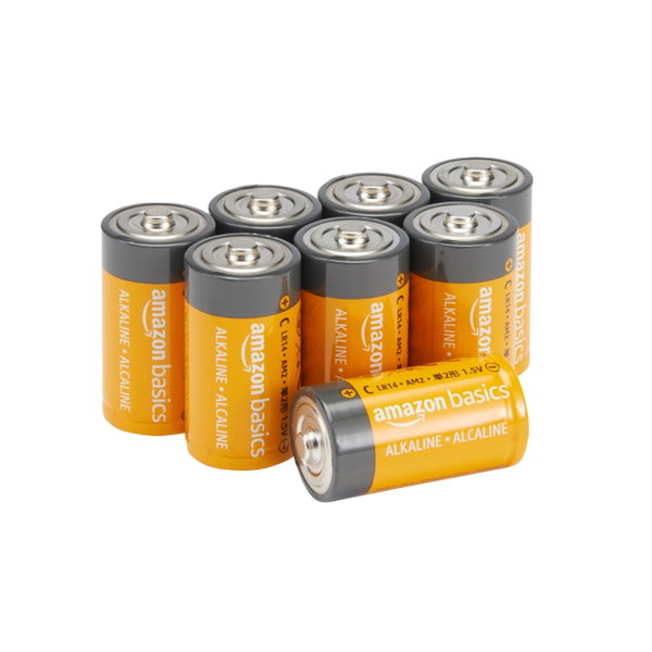 Amazon Basics Baterie alkaliczne C LR14 1,5V 4 sztuki