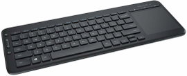 Klawiatura bezprzewodowa Microsoft All-in-one, wersja DE