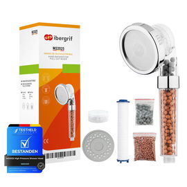 Ibergrif 1 srebrny m22025 słuchawka prysznicowa