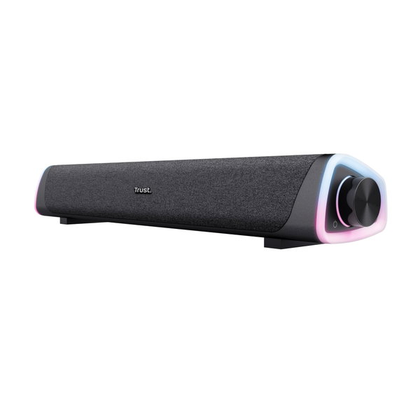 Soundbar Trust Liro PC Laptop Stereo 12W LED RGB USB Jack 3.5mm Czarny