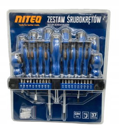 Zestaw Śrubokrętów NITEO TOOLS 37 sztuk