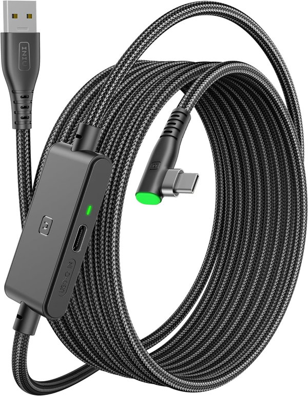Kabel INIU Oculus Link Quest 2 3 VR 5m zasilanie