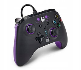 PowerA Xbox Series Pad przewodowy Enhanced Purple Hex