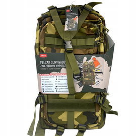 Plecak wojskowy Setty Plecak survivalowy 41-60 l czarny