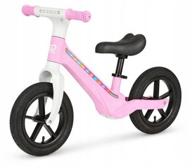 Lekki Rowerek Biegowy Go Active Regulacja siodełka Pompowane koła Led