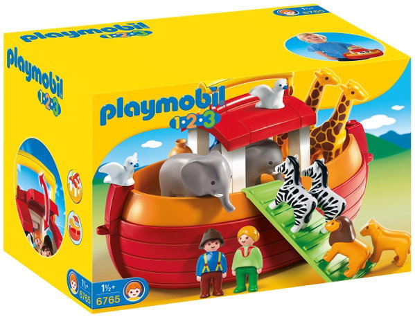 Playmobil 6765 łódź arka noego czerwona 18m+
