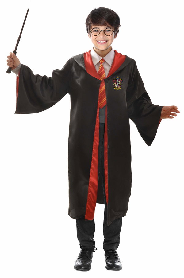 STRÓJ HARRY POTTER LICENCJA Z OKULARAMI 120 7-9 LAT Warner Bros