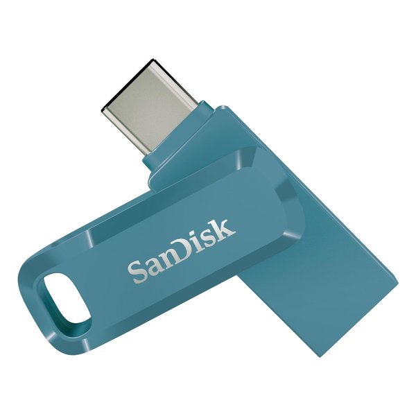 Pendrive SanDisk Ultra Dual Drive Go 256 GB niebieski USB 3.0/3.1 typ C