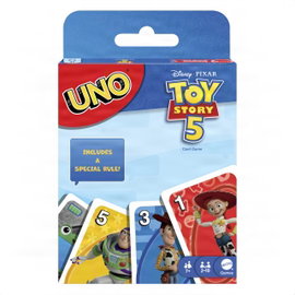 TOY STORY 5 GRA KARTY UNO gra rodzinna dla dzieci +7 lat JLN03