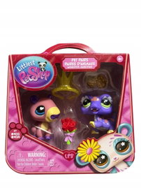LITTLEST PET SHOP LPS 2 FIGURKI PET PAIRS RAINFOREST ROMANCE G7 #433 #434