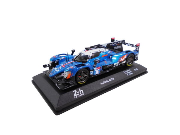 Miniaturowy samochód ALPINE A470#36 do kolekcjonowania w skali 1:43 LM004