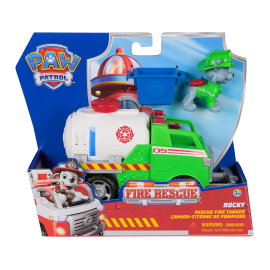 Pojazd tematyczny Spin Master Psi Patrol straż Rocky z figurką