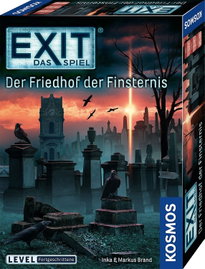 Gra planszowa EXIT The Graveyard of Darkness Kosmos NIEMIECKI