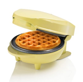 Mini Gofrownica Bestron 8712184057337 550 W żółty/złoty