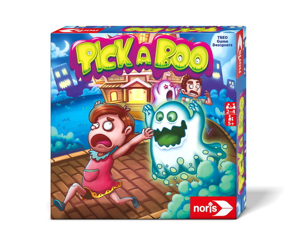 Noris Pick-a-Boo od 5 lat przerażająca zabawa dla 2-4 graczy