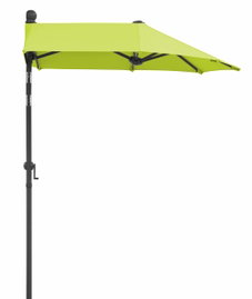SCHNEIDER Salerno Parasol balkonowy UV 50+ 150x150x228 cm zielony