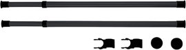 WENKO Herkules Drążek do Szafy Teleskopowy 75-120 cm 2 szt. Czarny 20 kg