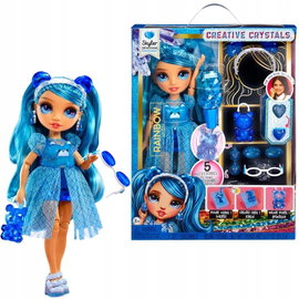 Lalka Rainbow High Skyler kryształowe akcesoria DIY biżuteria dla dzieci