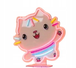 LAMPKA WISZĄCA na Ścianę neon LED na plexi KOCI DOMEK GABI