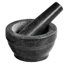 MOŹDZIERZ GRANITOWY Z TŁUCZKIEM KUCHENNY DUŻY KESPER 71501 16 X 8 CM