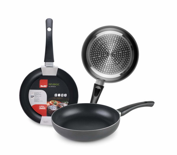 Ibili Patelnia Indubasic 18 cm odpowiednia do płyty indukcyjnej