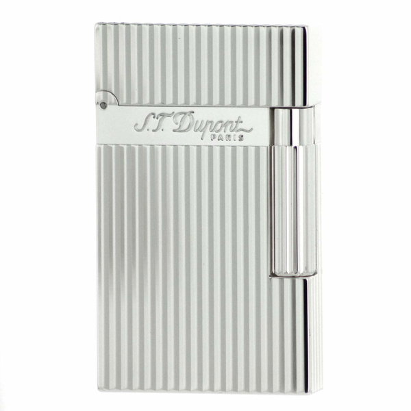 Zapalniczka S.T. Dupont Paris D-016817 Ligne 2 - pionowe linie srebrne