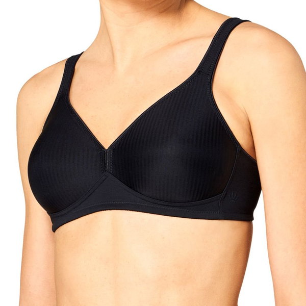 Triumph biustonosz miękki czarny Modern Soft + Cotton N rozmiar 100B