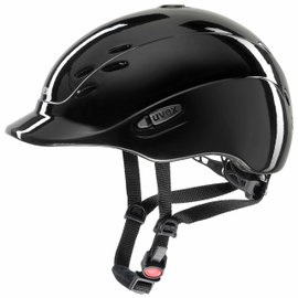 Kask Jeżdziecki Uvex Onyxx Black Shinny r. 49-54 cm CZARNY