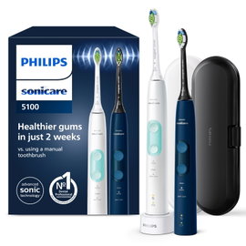 2x Szczoteczka Elektryczna Soniczna Philips HX6851/34 Sonicare 5100