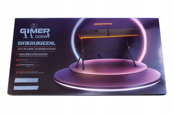 22591z Biurko gamingowe GAMER by Hykker