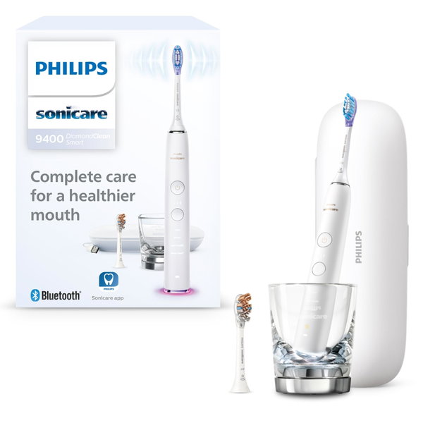 Philips Sonicare DiamondClean 9400 szczoteczka soniczna biała HX9917/88