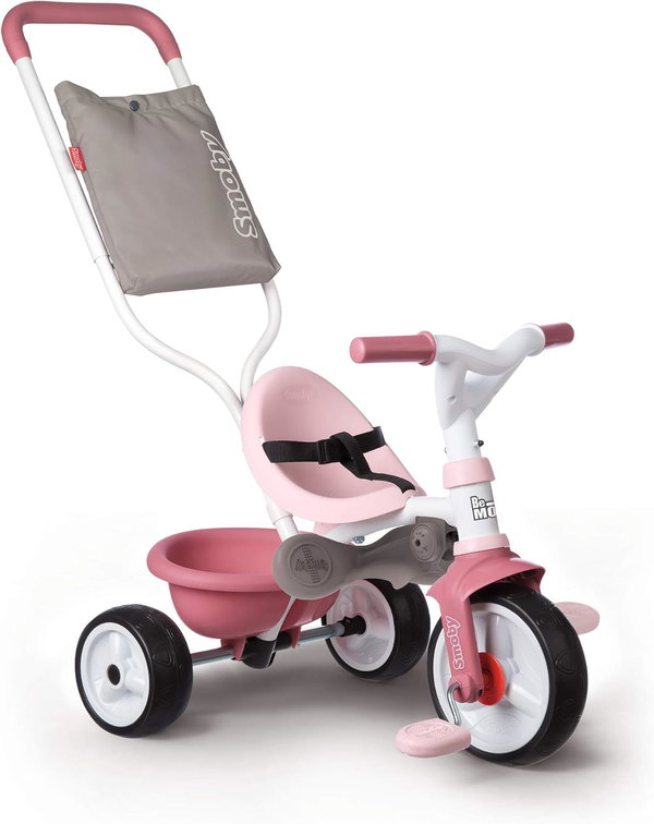 SMOBY Rowerek Trójkołowy Be Move Komfort Różowy