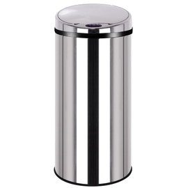 Kosz na śmieci metal Kitchen Move 42l srebrny