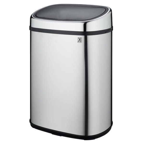 Kosz na śmieci stal nierdzewna Kitchen Move 50l srebrny