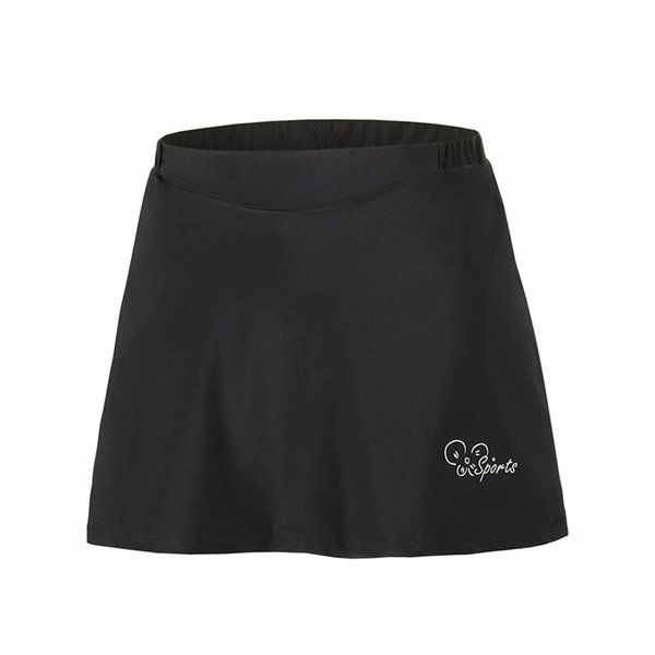 Spodnie rowerowe ze spódniczką i wkładką Arsuxeo Rock 2w1 Skort czarne m/l