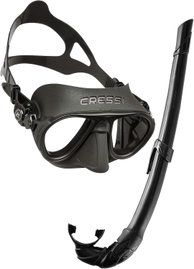 Zestaw do nurkowania Cressi Calibro Corsica czarny