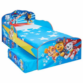 Łóżko Dziecięce Worlds Apart Paw Patrol Drewno Wielokolorowy 140 x 70 cm