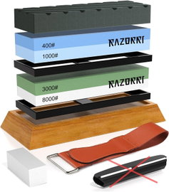 Zestaw kamieni szlifierskich Razorri dwustronne 400/1000 3000/8000 Grit