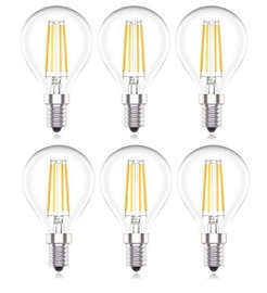 Żarówka LED E14 kropla 4W ciepła biel 2700K ściemniana 6 sztuk