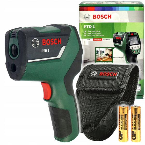 Termodetektor Pirometr BOSCH PTD 1 Mostki Termiczne Pleśń -20+200C