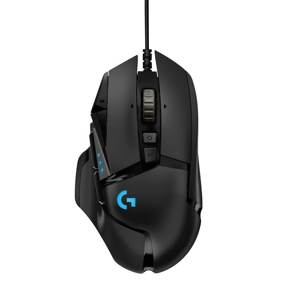 Myszka przewodowa Logitech G502 Hero sensor optyczny