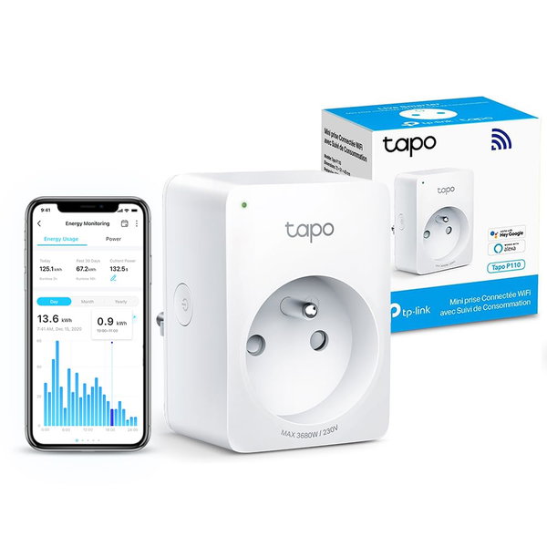 TP-Link Inteligentne gniazdko WiFi Tapo P110 z pomiarem energii