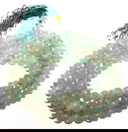 Buddyjska Mala  - Awenturyn Zielony