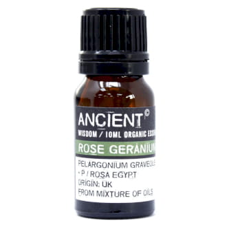 Olejek Eteryczny BIO / ORGANIC - PELARGONIA PACHNĄCA Rose Geranium 100% - 10ml