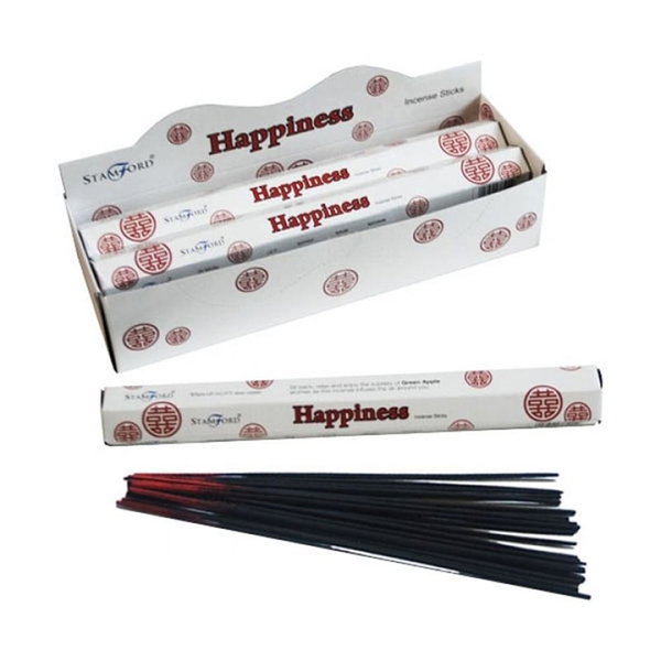 Kadzidełka Stamford Premium Hex - Szczęście - Happiness