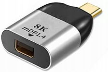Adapter przelotka USB-C 3.1 do mini DisplayPort 1.4 8K 60Hz typ C miniDP