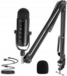 ZEALSOUND MIKROFON USB K66S DO PC PS4 PS5 STREAMING PODCAST GAMING