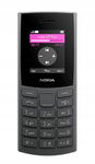 Telefon komórkowy Nokia 105 4G 48 MB / 128 MB 4G LTE czarny [BRAK PL MENU]