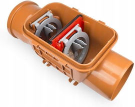 PESTAN Zasuwa Burzowa do Rur HT/KG, Średnica 110 mm