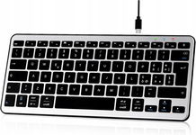 QULOSE BEZPRZEWODOWA KLAWIATURA QWERTY Z AKUMULATOREM BLUETOOTH USB-C